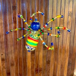 Multi-colored Christmas Spider